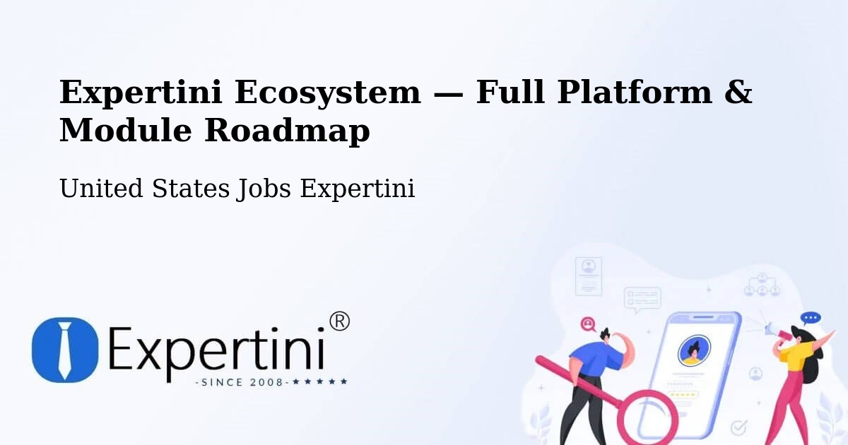 Expertini Ecosystem — Full Platform & Module Roadmap – Grayling